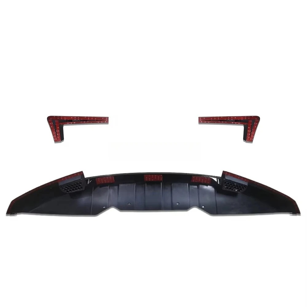 For  Defender 2020- Front Lip Front Shovel Bumper Under Tray Kahn Style